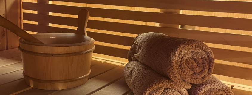 sauna steam room Wiltshire private wellness spa Bath